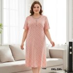 Koszule nocne DAMSKA TURECKA_size xl-5xl_paczka 12 szt_mixkolor 2004347