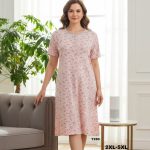 Koszule nocne DAMSKA TURECKA_size xl-5xl_paczka 12 szt_mixkolor 2004350