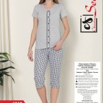 Piżamy DAMSKA TURECKA_size m-2xl_paczka 12 szt_mixkolor 2004355
