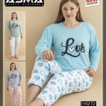 Piżamy DAMSKA TURECKA_size l-4xl_paczka 10 szt_mixkolor 2973420