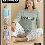 Piżamy DAMSKA TURECKA_size l-4xl_paczka 10 szt_mixkolor 2973421