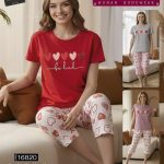 Piżamy DAMSKA TURECKA_size m-3xl_paczka 10 szt_mixkolor 2973431