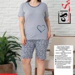 Piżamy DAMSKA TURECKA_size xl-4xl_paczka 12 szt_mixkolor 2973451