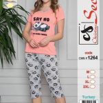 Piżamy DAMSKA TURECKA_size m-2xl_paczka 12 szt_mixkolor 2973453