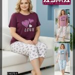 Piżamy DAMSKA TURECKA_size l-4xl_paczka 10 szt_mixkolor 2973466