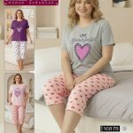 Piżamy DAMSKA TURECKA_size l-4xl_paczka 10 szt_mixkolor 2973469