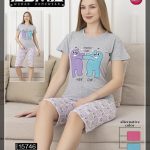 Piżamy DAMSKA TURECKA_size m-3xl_paczka 10 szt_mixkolor 2973490