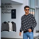 Bluzy MĘSKA_ size m-3xl _paczka 12szt _mix kolor 1529147