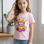 Bluzka DZIECIĘCA size 4-14 lat_ paczka 6szt _1 kolor 5747262