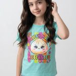 Bluzka DZIECIĘCA size 4-14 lat_ paczka 6szt _1 kolor 5747273