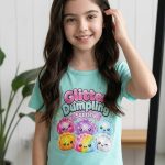 Bluzka DZIECIĘCA size 4-14 lat_ paczka 6szt _1 kolor 5747275