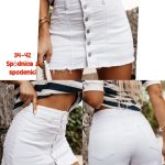 Spódnica krótka jeansowa Damskie _size 34-42 _paczka 10szt_ 9699452