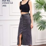 Spódnica długa Jeansowa Damskie _size xs-xl _paczka 12szt_ 9699456