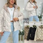 Kurtki Damskie _size 2-6xl _paczka 5szt_1 kolor 1465059
