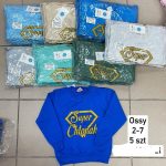 Bluza DZIECIĘCA rozm 2-7 lat_ paczka 5szt _1 kolor 1465183