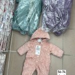 Kombinezon DZIECIĘCA rozm 56-74_ paczka 4szt _1 kolor 1465200