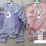 Komplety DZIECIĘCA rozm 3-12M_ paczka 4szt _1 kolor 1465213