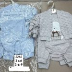 Komplety DZIECIĘCA rozm 3-9M_ paczka 6szt _mix kolor 1465242