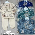 Komplety DZIECIĘCA rozm 9-18M_ paczka 6szt _mix kolor 1465246
