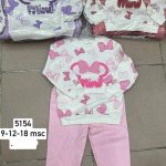 Komplety DZIECIĘCA rozm 9-18M_ paczka 6szt _mix kolor 1465248