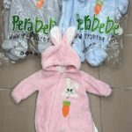 Kombinezon DZIECIĘCA rozm 3-9M_ paczka 6szt _mix kolor 1465252