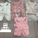 Komplety DZIECIĘCA rozm 56-68_ paczka 12szt _mix kolor 1465255