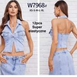 Kamizelki Jeansowe Damskie _size xs-xl _paczka 12szt_ 7449855