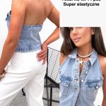 Kamizelki Jeansowe Damskie  _size xs-xl _paczka 14szt_ 7449860
