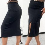 Spódnica długa Jeansowa Damskie  M’sara_size xs-xl _paczka 12szt_[bez pasek] 7449937