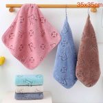 Ścierki z mikrofibra Rozmiar : 35/35cm _Paczka : 24szt/ mix kolor 7450073