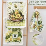 Ścierki z mikrofibra Rozmiar : 40/60cm _Paczka : 20szt / mix wżoru 7450233