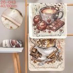 Ścierki z mikrofibra Rozmiar : 40/60cm _Paczka : 20szt / mix wżoru 7450241