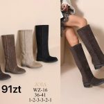 Buty Kozaki DAMSKIE (36-41_12 par) 4516172