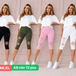 Legginsy/ Getry Damskie   _ size s-xl _paczka 12szt_mix kolor 6462640