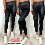 Legginsy skórzane Damskie   _ size s-xl _paczka 12szt_1 kolor 4429882