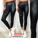 Legginsy skórzane Damskie _ size s-xl _paczka 12szt_1 kolor 4429883