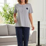 Piżamy DAMSKA TURECKA_size m-3xl_paczka 10szt_mixkolor 8236581