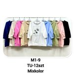 Bluzy Damskie  _size uni _paczka 12szt_mix kolor 2384230