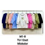 Bluzy Damskie _size uni _paczka 12szt_mix kolor 2384231