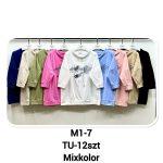 Bluzy Damskie _size uni _paczka 12szt_mix kolor 2384233