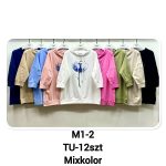 Bluzy Damskie _size uni _paczka 12szt_mix kolor 2384235