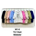 Bluzy Damskie _size uni _paczka 12szt_mix kolor 2384236