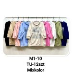 Bluzy Damskie _size uni _paczka 12szt_mix kolor 2384237