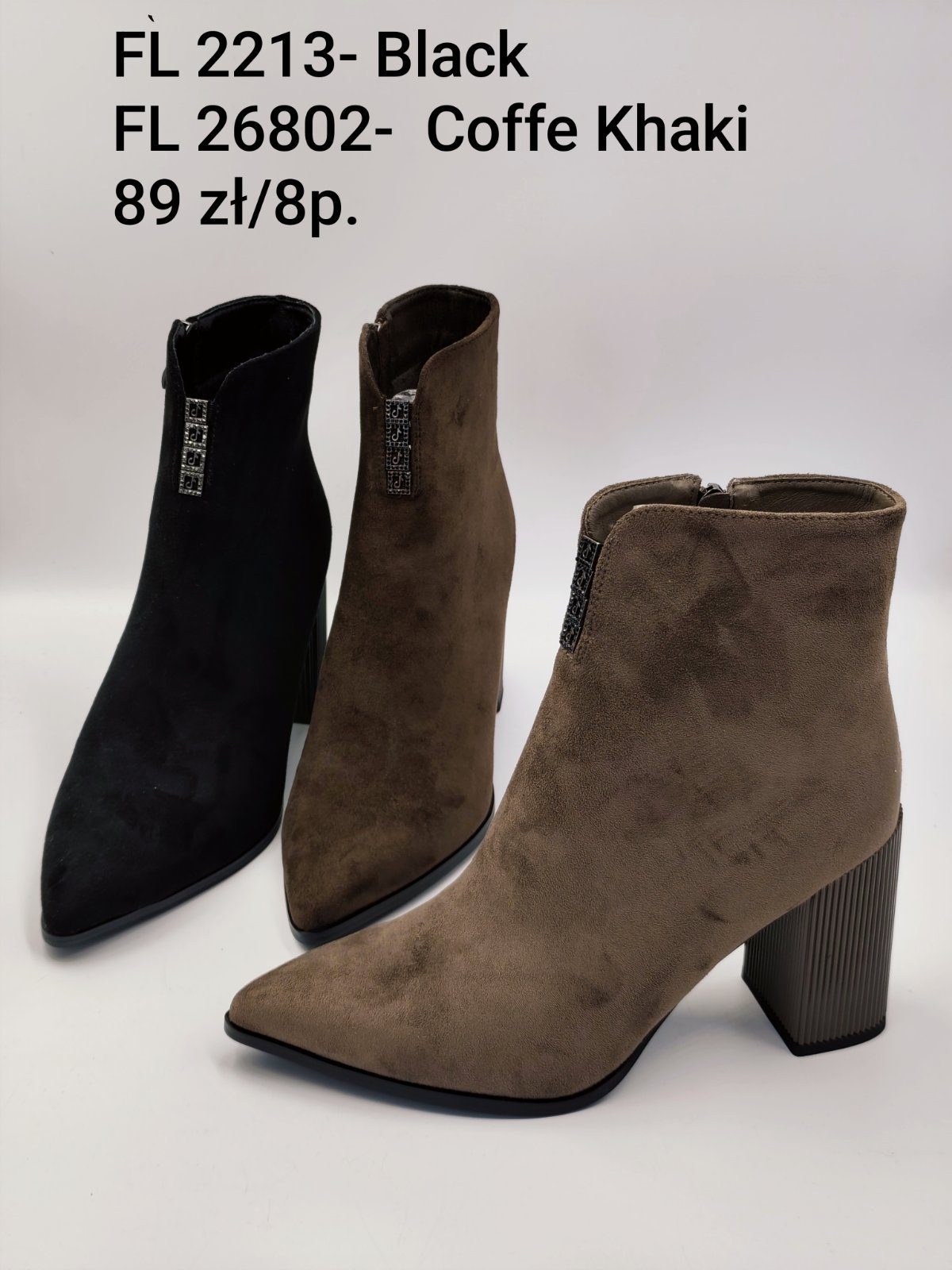 Buty Botki DAMSKIE (36-41_8 par) 2205203
