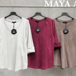 Bluzy Damskie wloskie _size uni_ paczka 6szt_mix kolor 8932490