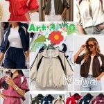 Bluzy Damskie wloskie _size uni_ paczka 6szt_mix kolor 8991127