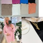Bluzy Damskie Tureckie_ Size uni_ paczka 6szt_mix kolor 8991158