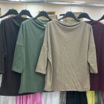 Bluzy Damskie wloskie _size uni_ paczka 6szt_mix kolor