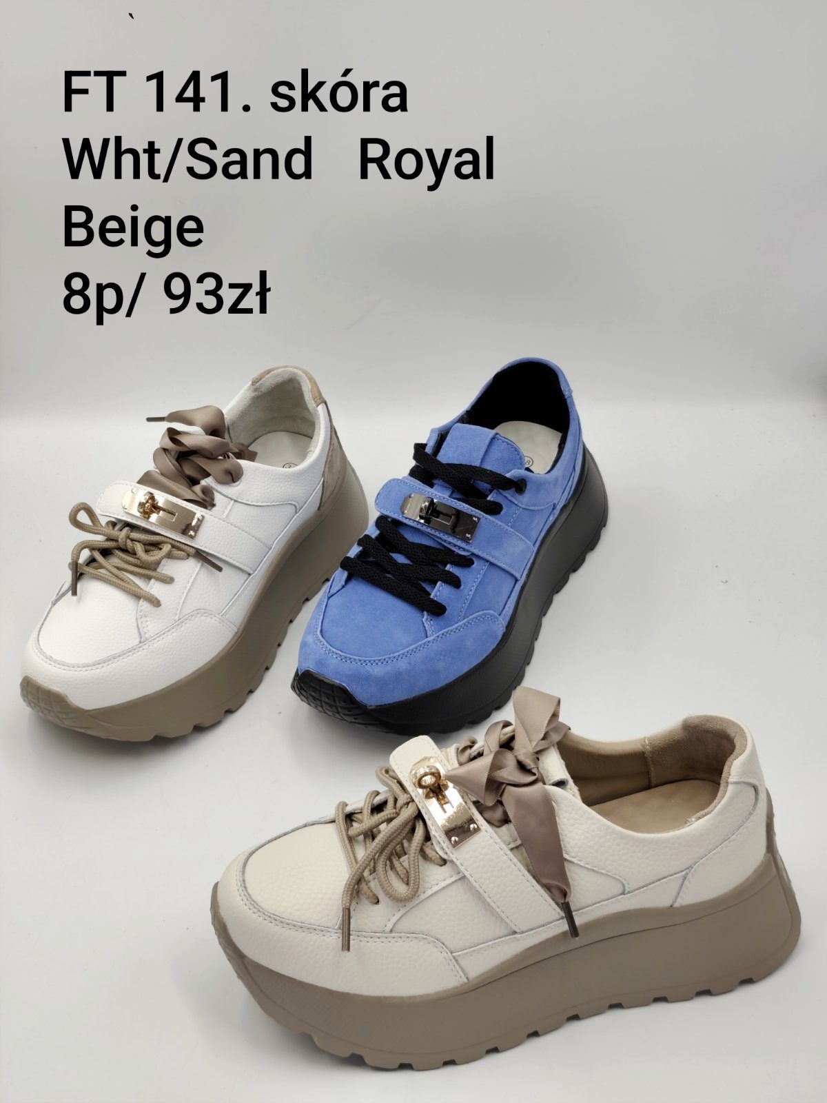 Buty Sportowe DAMSKIE (36-41_8par) 6575020