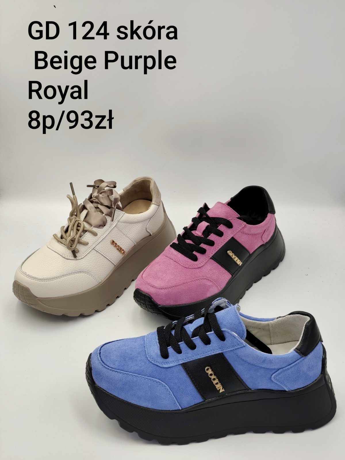 Buty Sportowe DAMSKIE (36-41_8par) 6575023